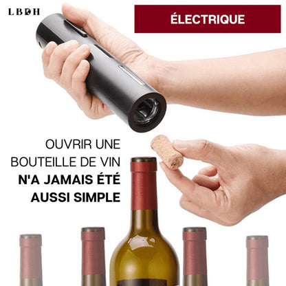 Ouvre-Vin Électrique – Le Cadeau Parfait pour des Fêtes Inoubliables !