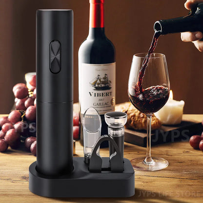 Ouvre-Vin Électrique – Le Cadeau Parfait pour des Fêtes Inoubliables !
