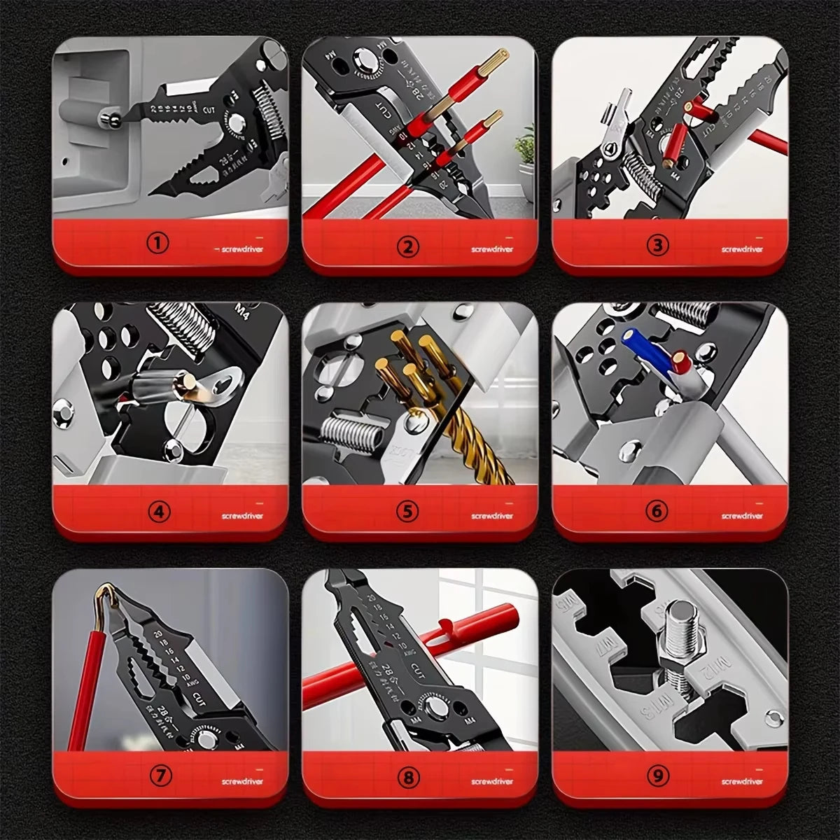 Pince Multifonctionnelle Professionnelle – L’outil qui fait tout !